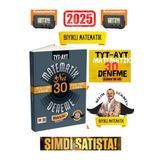 Bıyıklı Matematik TYT İlk 12-AYT İlk 10 Soru Matematik 30 Deneme- Öğren de Gel+22 Net+Kronometre