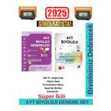 Biyoanaliz 2025 AYT Biyoloji 30x13 Denemeleri+3D Ayt Biyoloji 24 Adet Branş Deneme+Kronometre