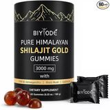 Bıyode Pure Himalayan Shilajit Gold Ksm 66 + Black Musli & Gokshura 60 Gummies