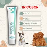 Biyoteknik Tricobor Kedi ve Köpek Mantar Kremi Deri Bakım 80 Gr Kokusuz ve Yağsız