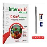 Biyotik Yayınları 10.sınıf Interaktif Biyoloji Etkinlik Kitabı Bağlam Temelli Sorular Beceri Temelli Tematik ve Konu Kavrama Soruları Kalem Seti Hediyeli