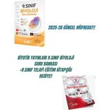 Biyotik Yayınları 9.sınıf Biyoloji Soru Bankası +9.sınıf Telafi Eğitim Kitapçığı Hediye!!