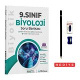 Biyotik Yayınları 9 Sınıf Biyoloji Soru Bankası Bağlam Temelli Sorular Beceri Temelli Sorular Tematik ve Konu Kavrama Soruları Kalem Seti Hediyeli