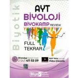 Biyotik Yayınları AYT Biyoloji Full Tekrar