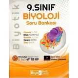 Biyotik Yayınları Biyotık 9. Sınıf Biyoloji Soru Bankası Mesleki Hazırlık Kitap 1000 Sayfa Üniversite Hazırlık