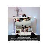 BİYZİ Sevgililer Gününe Özel Kişiye Özel 9 Fotoğraflı Yastık