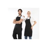 Biz Class Boyun Ayarlı Şef Garson Kafe Aşçı Barista Siyah Önlük Mutfak Önlüğü Masterchef Cafe Apron Restaurant