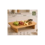 BİZ ZÜCCACİYE Bambu Sunumluk&Kesim Panonu (30x20 cm)
