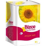 Bizce Ayçiçek Yağı Teneke 18 Lt
