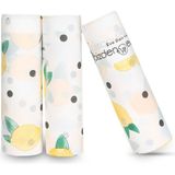 Bizden Eve Masa ve Aktivite Piknik Örtüsü Kullan At Sıvı Geçirmez Örtü 3 Rulo Limon ( Rulo Içi:10 Adet) 100X120CM - 100x120 cm