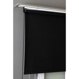 Bizden Perde Mat Siyah Kumaş Kaliteli Kalın Güneşlik Stor Perde - 140 x 260 cm