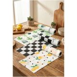 bizdeneve Masa Ve Aktivite Piknik Örtüsü Kullan At Sıvı Geçirmez 3 Rulo ( Rulo Içi:10 Adet) 100x120cm Dlk