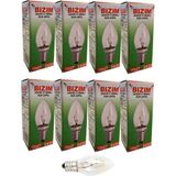 Bizim 8 Adet E14 Duy Tuz Lambası Ampülü 10 Watt