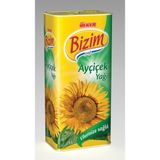 Bizim Ayçiçek Yağı Teneke 5 L Yerli Üretim Sağlıklı Kullanım İçin Özel Formül - 5 lt