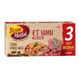 Bizim Mutfak Yerli Besi Et Suyu Bulyon (120 Gr x 12 Adet)
