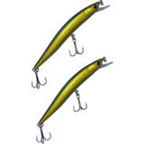 Bizimevde 10 cm 8,4 gr Rapala Balık Yemi Kurşun Arkası Olta Yem Seti Karbon Çelik Iğne 9 Renk