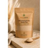 BİZİMHEKİM ŞİFA EVİ 100 Gr Glutensiz Karnıyarık Otu Tohumu Tozu / Unu - Psyllium Husk Powder - Katkısız & Doğal