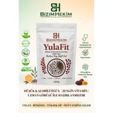 BİZİMHEKİM ŞİFA EVİ YulaFit Kalorisiz çiğ Tok Tutan Lif Karışımı Yulaf Kepeği unu Vegan 1000g