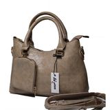 Bizoon 257 Omuz Askılı Renk Seçenekli Şık Kadın El Çantası 27X20 cm - Bej