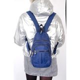 Bizoon NP2055 Krinkl Kumaş Sırt ve Body Bag Kadın Çanta - Lacivert