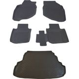 Bizymo Honda City Sedan 2006-2009 Havuzlu Paspas ve Bagaj Seti Bizymo - Siyah