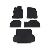 Bizymo Honda Civic Sedan 2002-2006 Siyah Paspas ve Bagaj Havuzu