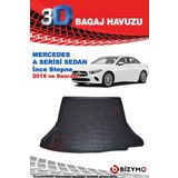 Bizymo Mercedes A Serisi Sedan Stepneli 2019+ 3D Bagaj Havuzu