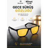 Bizzarini 612 Antifar Gece Sürüş Gözlüğü - Siyah