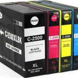 BK Canon Çok Renkli Maxify Pgi-2500 XL Muadil Kartuş Seti