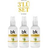 Bk Company 3'lü Niaouli Yağı Suyu Set Genital Enfeksıyon Giderici ve Koku Önleyici İntim Bakım Sprey 50 ml