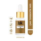 BK COMPANY Çam Terebentin Yağı %100 Saf - Güçlü, Canlı ve Işıltılı Saç Bakımı Serum 20 Ml
