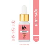BK COMPANY Hint Yağı %100 Saf - Güçlü Saç Uzatma Etkisi, Yoğun Nem ve Doğal Bakım Serum 20 Ml