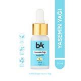 BK COMPANY Yasemin Yağı %100 Saf - Duygusal Denge, Cilt Bakımı Ve Aromaterepi Serum 20 ml