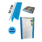 bk dijital malzemeci e-ticaret malzemecin 100 Adet Eşya Köşe Kenar Koruyucu Sünger Köpük Köşebent Mobilya Koruma Köpüğü 50cm