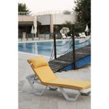 BK Exclusive Poolio Şezlong Minderi 5 cm - Sarı