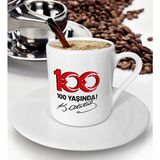 BK Gift 29 Ekim Temalı Türk Kahvesi Fincanı-7 100.Yıl Hediyesi