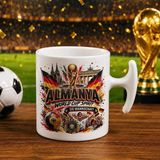 Bk Gift Almanya Taraftar Temalı Dünya Futbol Kupası Tasarımlı Hammer Kupa Bardak - 1 Adet