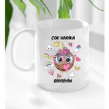 BK Gift Beyaz Çok Harika Birisiyim Tasarımlı Kupa