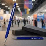 BK Gift Bk Kurumsal Promosyon 1022 Metal Lacivert Touchpen Kalem(10 Adet) – Lazer Baskılı Logolu Tükenmez Kalem