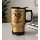 BK Gift Coffee Tasarımlı Kulplu Çelik Bardak Termos Mug 450ml-6, Sevgiliye Hediye, Arkadaşa Hediye, Eşe Hediye