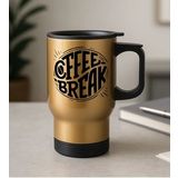 BK Gift Coffee Tasarımlı Kulplu Çelik Bardak Termos Mug 450ml-7, Sevgiliye Hediye, Arkadaşa Hediye, Eşe Hediye