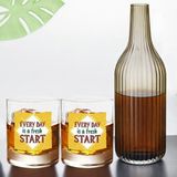 Bk Gift Dtf Motto Tasarımlı Ikili Viski Kadehi ve Karaf Seti-6, Arkadaşa Hediye, Sevgiliye Hediye - Renk - Renkli