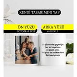 BK Gift Fotoğraf ve Yazılı Resimli Kupa Bardak Yılbaşı Yeni Yıl Hediyesi Anneye Babaya Ablaya Abiye Kız Kardeşe Erkek Kardeşe Arkadaşa Sevgiliye Hediye Yıl Dönümü Doğum Günü Hediyesi - Renk - Renkli