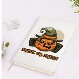 BK Gift Halloween Trick or Treat Tasarımlı 1 Beyaz Defter