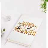 BK Gift Happy Halloween Tasarımlı 4 Beyaz Defter