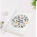 Bk Gift Happy Halloween Tasarımlı 5 Beyaz Defter