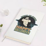 BK Gift Happy Halloween Tasarımlı 7 Beyaz Defter