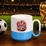 Bk Gift Hırvatistan Taraftar Temalı Dünya Futbol Kupası Tasarımlı Mavi Joyful Kupa Bardak - 1 Adet
