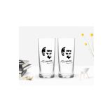 Bk Gift Home Renkli Baskılı Atatürk Temalı Ikili Rakı Bardağı Seti-26
