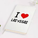 BK Gift I Love Las Vegas Tasarımlı Beyaz Defter